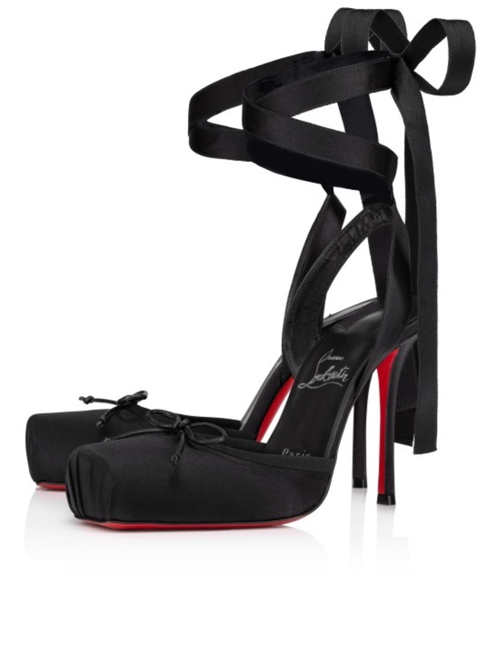Christian Louboutin Cassia Lace Up Pump Heels Size 39 1/2